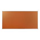 Доска пробковая 100×200 см, Calligrata, в алюминиевой рамке - Фото 1