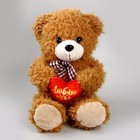 Мягкая игрушка «Люблю тебя», медведь, цвета МИКС - Фото 3