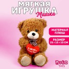 Мягкая игрушка «Счастье - это ты», медведь, цвета МИКС - фото 108460334