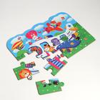 Детский развивающий набор пазлов «Транспорт» 35х29х5,5 см - фото 24622140