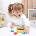 Детская развивающая пирамидка «Собери сам» 11.5×11.5×5 см - Фото 3