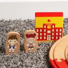 Набор железная дорога с развивающими элементами «Сказка», 60 × 40 × 8 см - Фото 6