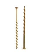 Саморез 4.2×89(90) мм ТУНДРА PREMIUM, потай, крупная резьба, шлиц PH, желтый цинк, 1 кг 5470703