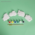 Набор магнитов под роспись «Техника», 4 шт. - Фото 2