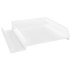 Рамка пеленальная для стиральной машины Polini kids Simple 610, с полкой, цвет белый - фото 297501725
