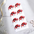 Приглашение на свадьбу в крафтовом конверте «Красные розы», 10×15 см - Фото 7