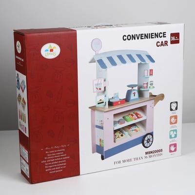 Продуктовая лавка «Мечта», на колёсах, 74 × 30 × 102 см