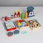 Игровой деревянный набор «Продуктовая лавка. Мечта», на колёсах, 74×30×102 см - Фото 7