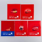 Тетрадь в клетку 12 листов, 5 видов МИКС, обложка мелованный картон, «Тачки» - Фото 4