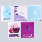 Тетрадь в клетку 12 листов, 5 видов МИКС, обложка мелованная бумага, «Холодное сердце» - Фото 4