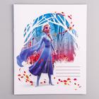 Тетрадь в клетку 12 листов, 5 видов МИКС, обложка мелованная бумага, «Холодное сердце» - Фото 6