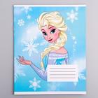 Тетрадь в клетку 12 листов, 4 вида МИКС, обложка мелованная бумага, «Холодное сердце» - Фото 5