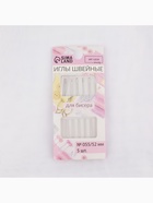 Иглы швейные для бисера, d=0.55 мм, 5.2 см, набор 5 шт. - Фото 4
