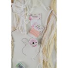 Кружево вязаное, 18 мм, 2.7±0.5 м, пудровое - Фото 3