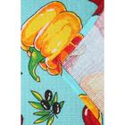 Полотенце вафельное с петелькой, цвет МИКС, размер 33х50 см - Фото 3