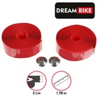 Обмотка руля Dream Bike, цвет красный - фото 1132561