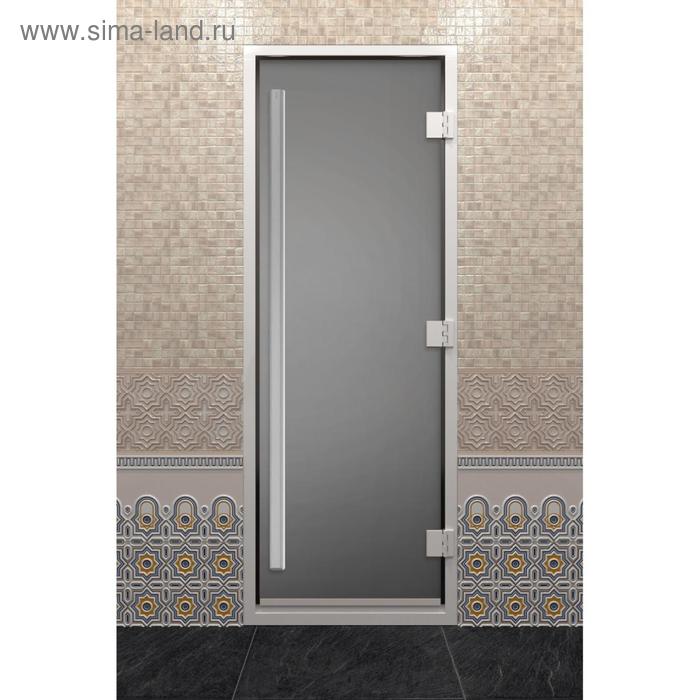 Дверь стеклянная «Хамам Престиж», размер коробки 190 × 70 см, правая, цвет сатин - Фото 1