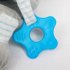 Растяжка - спираль с игрушками дуга на коляску / кроватку для малышей 0+ «Слоник», цвет голубой, Крошка Я 504 - Фото 6