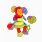 Растяжка - спираль на коляску/кроватку Крошка Я «Слоник яркий», с прорезывателем, от 3 мес. - Фото 15