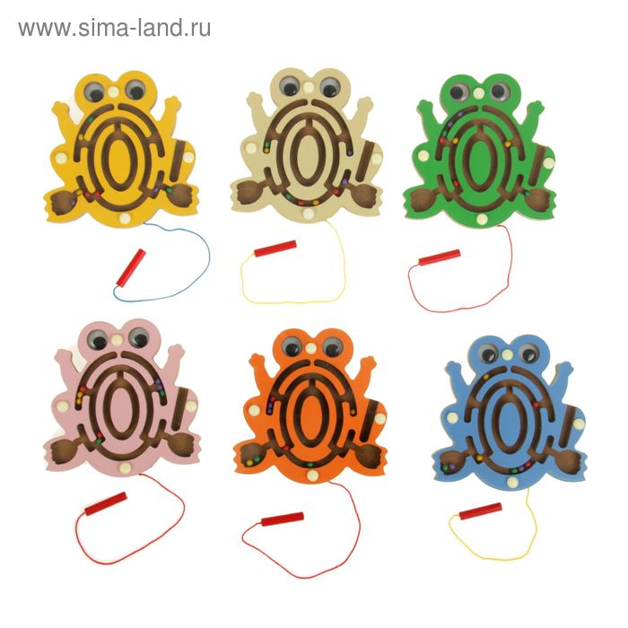 Лабиринт магнитный малый "Лягушка", МИКС - Фото 1