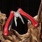 Мультитул 11в1 «Мастер К» в чехле, красный - Фото 3