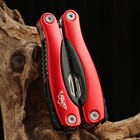 Мультитул 11в1 «Мастер К» в чехле, красный - Фото 4