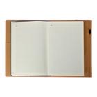 Органайзер формат А5, 100 листов, клетка, с хлястиком, с карманом, обложка пвх МИКС - Фото 5