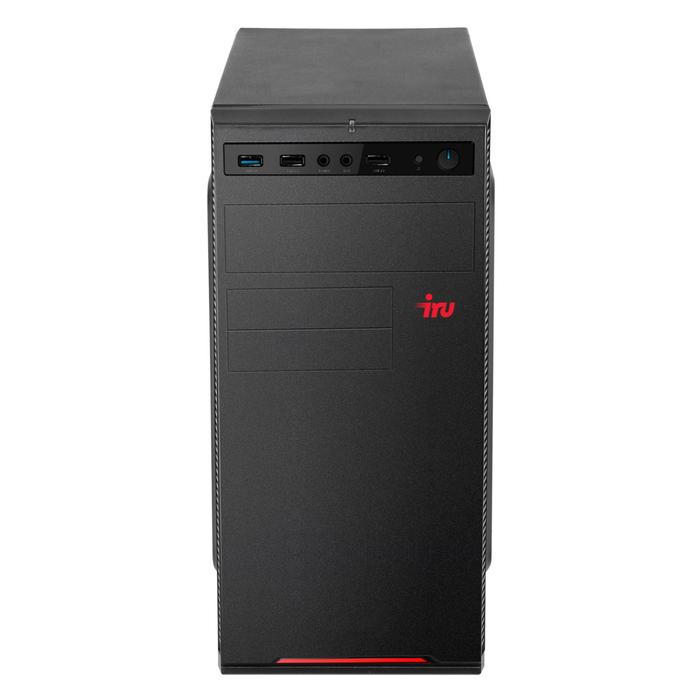 Компьютер IRU Home 312 MT, Pentium G5420, 4Гб, 1Тб, UHD610, 450Вт, DOS, черный - фото 51298244