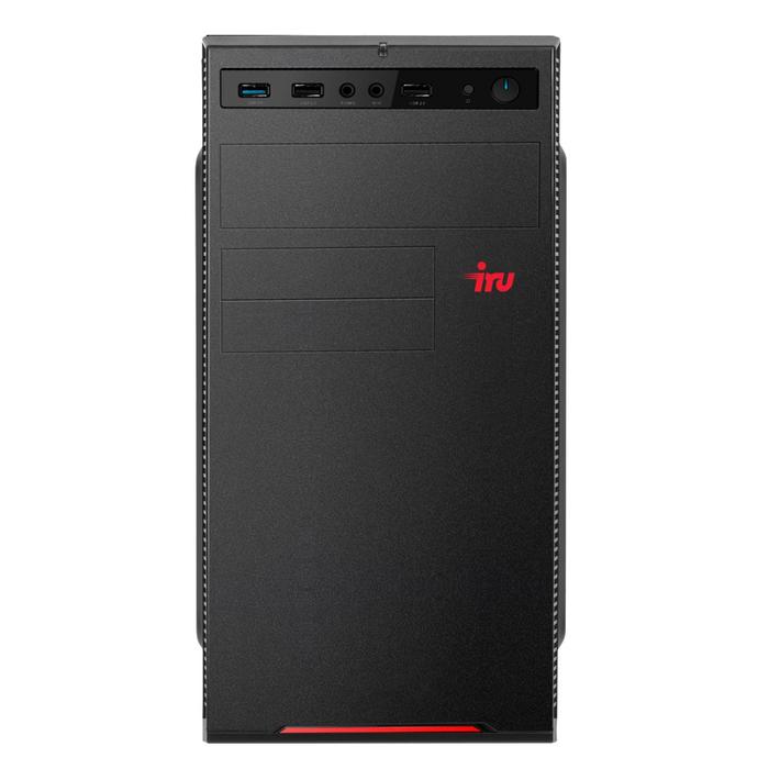 Компьютер IRU Home 312 MT, Pentium G5420, 4Гб, 1Тб, UHD610, 450Вт, DOS, черный - фото 51298245