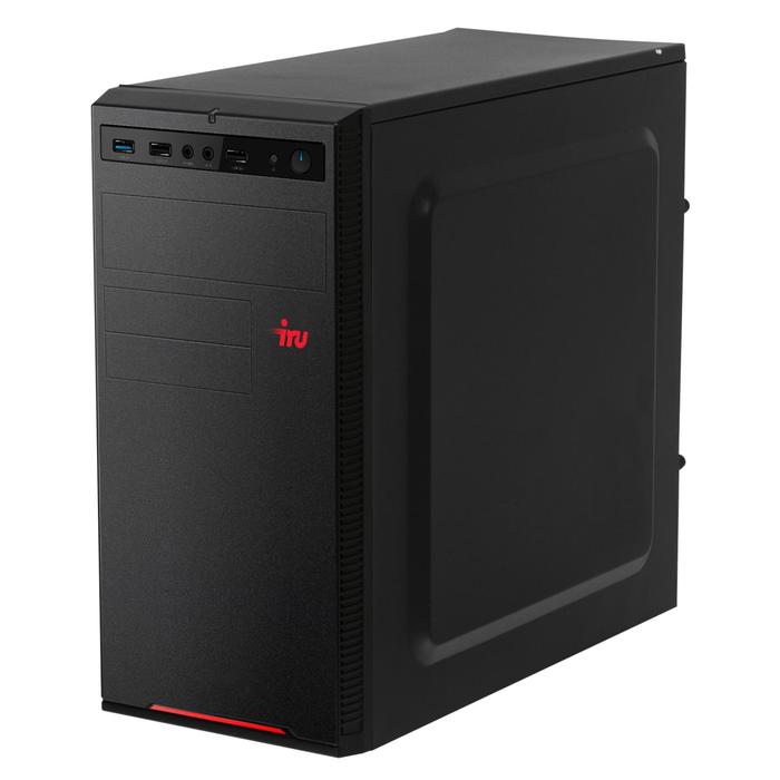 Компьютер IRU Home 312 MT, Pentium G5420, 4Гб, 1Тб, UHD610, 450Вт, DOS, черный - фото 51298246