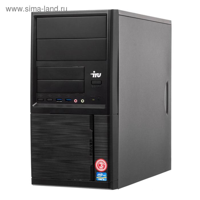 Компьютер IRU Office 312 MT, Pentium G5420, 4Гб, SSD240Гб, UHD610, 400Вт,Win10, черный - Фото 1