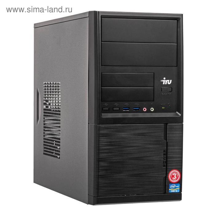 Компьютер IRU Office 312 MT, Pentium G5420, 8Гб, SSD240Гб, UHD610, 400Вт, Win10, черный - Фото 1