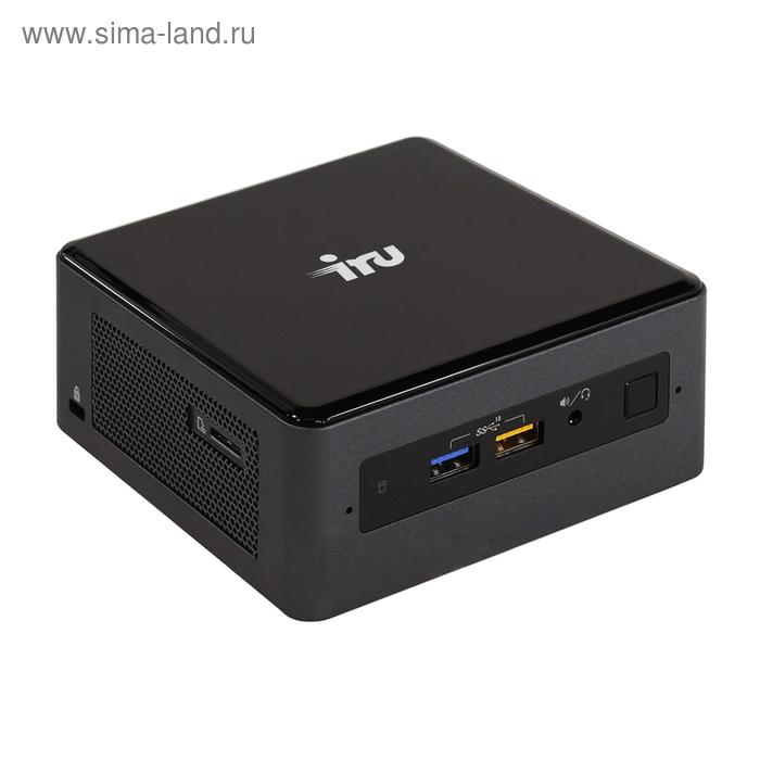 Неттоп IRU NUC 115, i5 8259U, 8Гб, SSD240Гб, Iris Graphics 655, 90Вт, DOS, черный - Фото 1