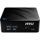 Неттоп MSI Cubi N 8GL-050BRU slim, Celeron N4000, UHD600, 40Вт, noOS, черный - Фото 1