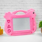 Доска магнитная «Курочка», 3 печати, чёрная крошка, цвета МИКС - Фото 1