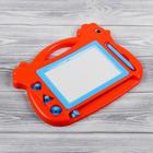 Доска магнитная «Курочка», 3 печати, чёрная крошка, цвета МИКС - Фото 5