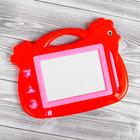 Доска магнитная «Курочка», 3 печати, чёрная крошка, цвета МИКС - Фото 8