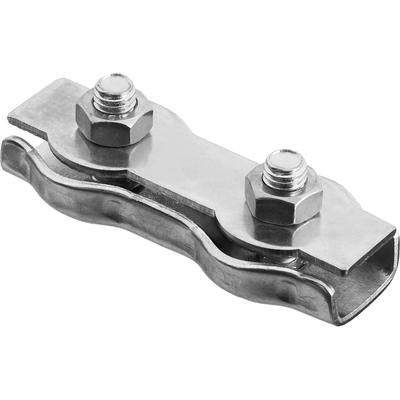 Зажим троса «ЗУБР» двойной, 2 мм, цинк, 100 шт.