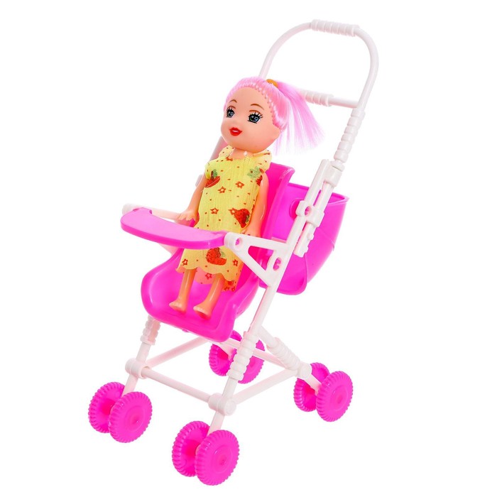 Кукла с коляской - фото 1908618025