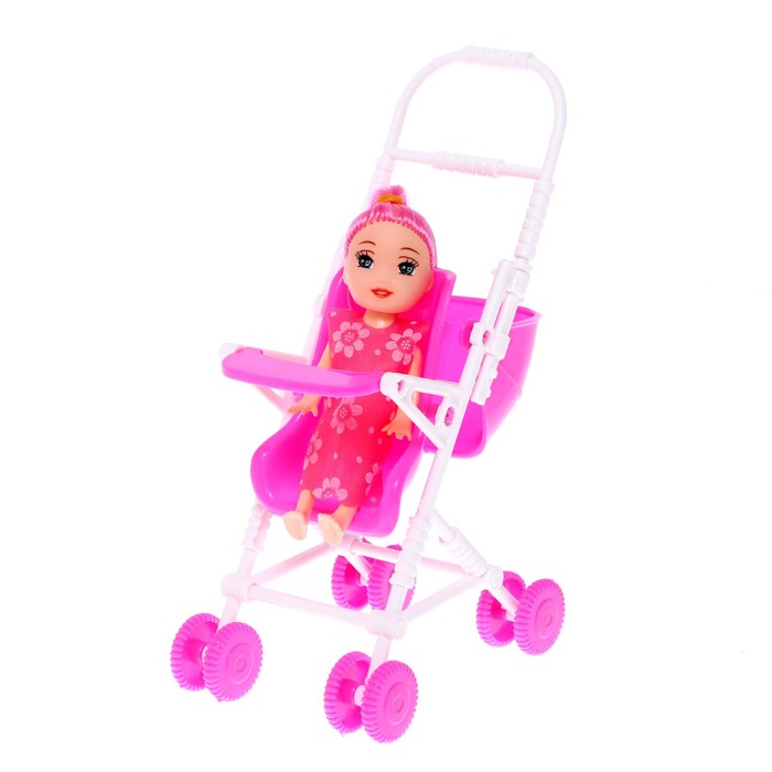 Кукла с коляской - фото 1908618035