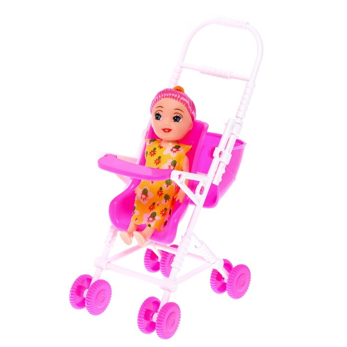 Кукла с коляской - фото 1890990819