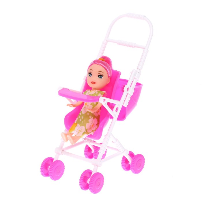 Кукла с коляской - фото 1908618034