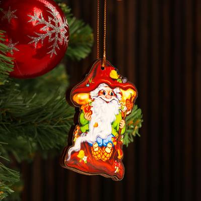 Ёлочная игрушка «Лесник», подвеска, 9.5×7 см