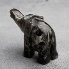 Сувенир "Слон"  черный оникс - фото 9412221
