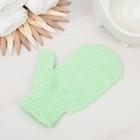 Мочалка - варежка для тела массажная Доляна, цвет МИКС - Фото 5