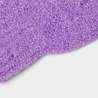 Мочалка-перчатка массажная Доляна, 14×18 см, однотонная, МИКС - Фото 3