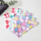 Мочалка-перчатка массажная Доляна, 14×18 см, цвет МИКС - Фото 3