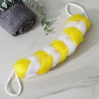 Мочалка для тела Доляна «Косичка», 90 гр, цвет МИКС - Фото 6
