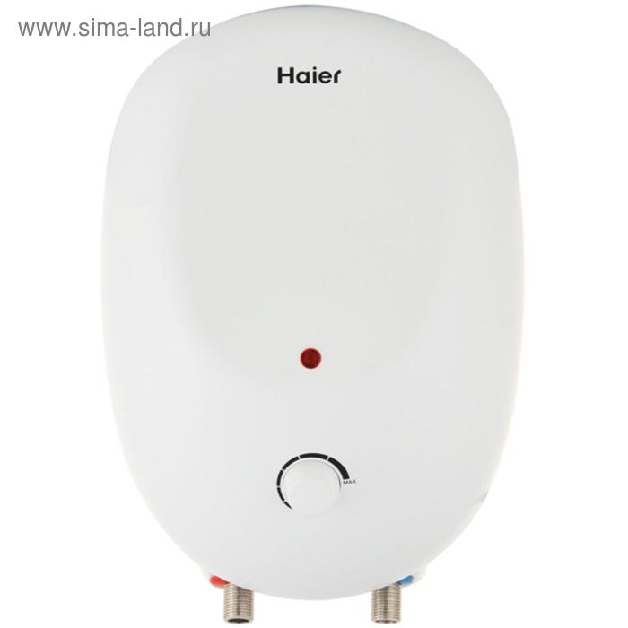 Водонагреватель Haier ES8V-Q1(R), накопительный, 1.5 кВт, 8 л, нижняя подводка, белый - Фото 1