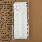 Кружево гипюровое, 80 мм, 6.8±0.5 м, белое - Фото 3